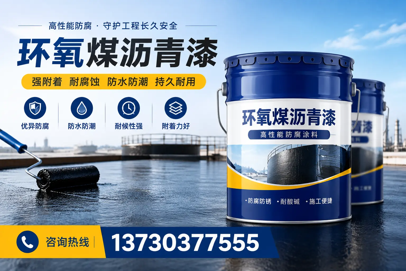 如何判断环氧煤沥青漆的质量？伊美消费者指南